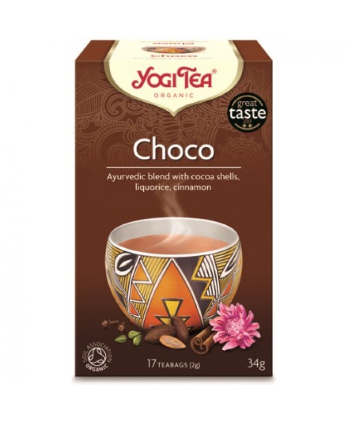 YOGI TEA CHOCO (ρόφημα των Ατζέκων)  17 φακ. Yogi Tea